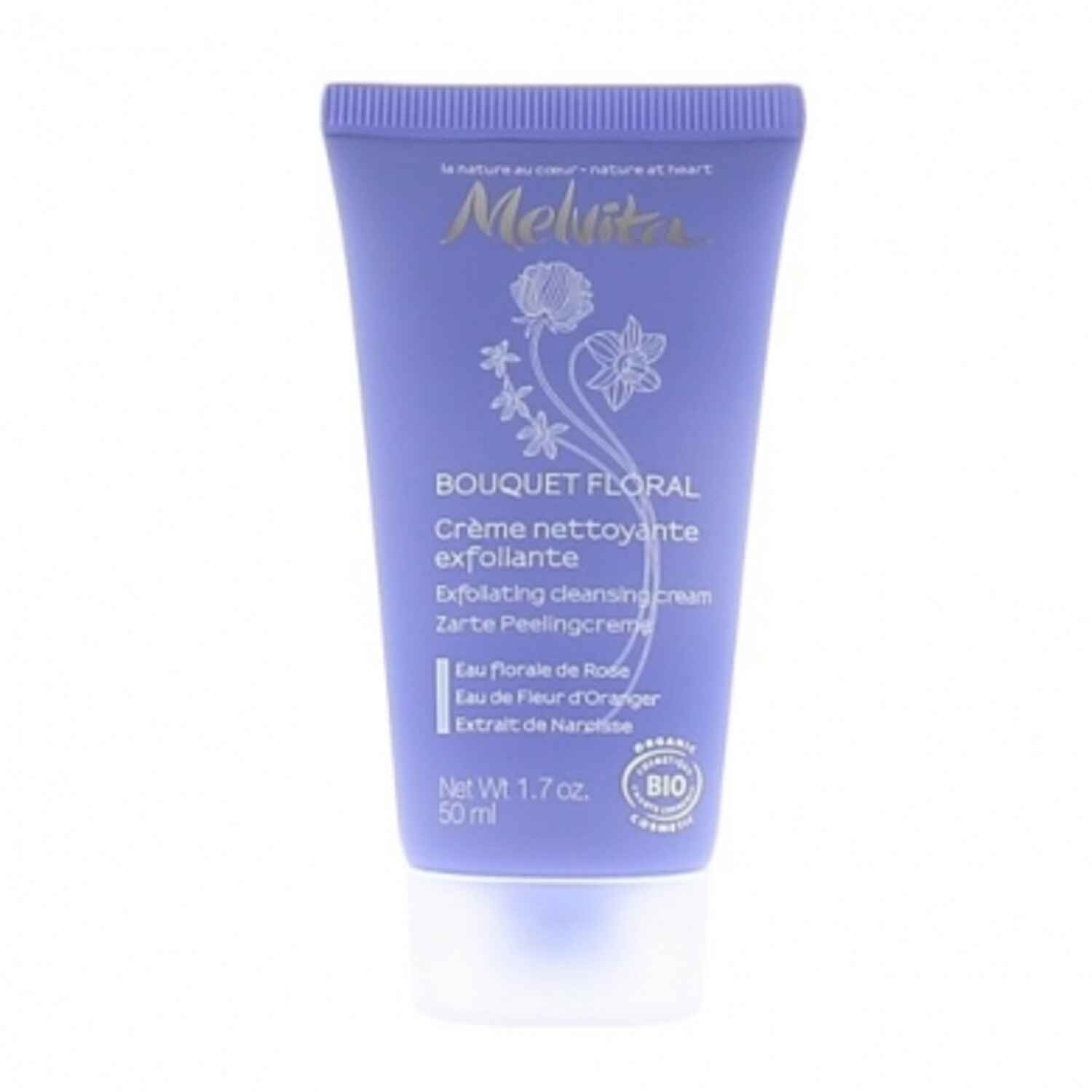 Crème nettoyante exfoliante - Bouquet floral, Melvita - Infos et avis