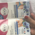 Swatch de Kokososo : Bande de Cires maillots aisselles Peaux Sensibles, Veet