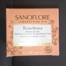 Swatch de sophie69400 : Baume de rosée ré-hydratant 48h et régénérant nuit Rosa Angelica, Sanoflore