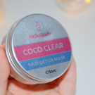 Swatch de Rubys : Coco Clear Detox Mask, HelloBody
