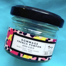 Swatch de Mariamakeup : Gommage French Pompon Rose Litchi, Baïja