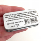 Swatch de VeroToulouse : Baume à lèvres JoiK Peppermint, Marque Verte