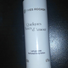 Swatch de Testeusebeauteparty : Lait pour le corps Quelques Notes d'Amour, Yves Rocher