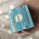 Swatch de Ambre_mglt : Crème Ultra Désaltérante Aqua Reotier, L'Occitane