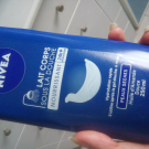 Swatch de Petitecrevettedusud48 : Lait Corps sous la Douche Nourrissant, Nivea