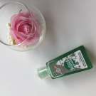 Swatch de M_beauty : Gel mains nettoyant, Merci Handy