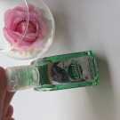 Swatch de M_beauty : Gel mains nettoyant, Merci Handy