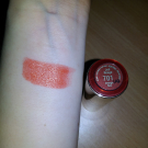 Swatch de Amélie45 : Joli Rouge, Clarins