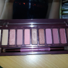 Swatch de Amélie45 : Naked Cherry - Palette de fards à paupières, Urban Decay