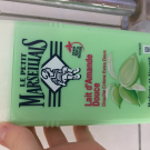 Swatch de mkxnoemie : Douche Crème Extra Doux Lait D'amande Douce, Le Petit Marseillais