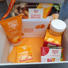 Swatch de Boulie77 : Gelée Nettoyante Gommante Soin Bonne Mine Éclat d'Abricot, Le Petit Marseillais