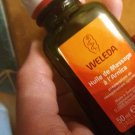 Swatch de June1107 : Huile de Massage à l'Arnica, Weleda