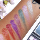 Swatch de Celie.drd : Obsessions Eyeshadow Palette Palette de fards à paupières, Huda Beauty