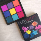 Swatch de Celie.drd : Obsessions Eyeshadow Palette Palette de fards à paupières, Huda Beauty