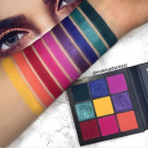 Swatch de Celie.drd : Obsessions Eyeshadow Palette Palette de fards à paupières, Huda Beauty