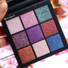 Swatch de Celie.drd : Obsessions Eyeshadow Palette Palette de fards à paupières, Huda Beauty