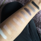 Swatch de Celie.drd : Boudoir Eyes Soft & Sexy Eye Shadow Collection, Too Faced