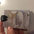 Swatch de garancemkeup : La Panthère - Eau de Parfum, Cartier