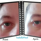 Swatch de cottleya : Essence Botanique Défatiguante yeux et cils - Aqua Hypnotica, Sanoflore