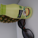 Swatch de Infinity2218 : Douche lait énergisante Ananas Crème de Coco, Cottage