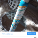 Swatch de Yamnalifestyle : Shampoing Sec Original, Batiste