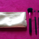Swatch de audreydtz : Gold Party Set de 4 pinceaux maquillage, Sephora