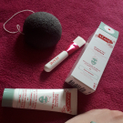 Swatch de audreydtz : Masque Vert Cataplasme, Akane