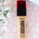 Swatch de Crecre : Fond de Teint Infaillible Fluide, L'Oréal Paris