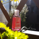 Swatch de Sarahbelarb : Gel mains nettoyant, Merci Handy