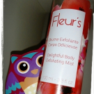 Swatch de Menadolls : Brume Exfoliante Corps Délicieuse, Fleur's
