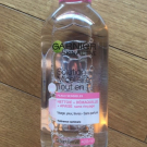 Swatch de MelodyNelson : Solution Micellaire Tout en 1, Garnier