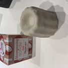 Swatch de Tigrou21 : Shampooing solide vanille et coco pour cheveux secs, Lamazuna