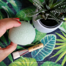 Swatch de des p'tits bonheurs de filles : Masque Vert Cataplasme, Akane