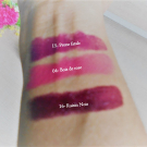 Swatch de Nina M : Lip&kiss le rouge, Adopt'