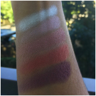 Swatch de Nina M : Color palette eye shadow, Flormar