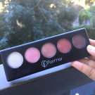 Swatch de Nina M : Color palette eye shadow, Flormar