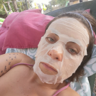 Swatch de Onneparlepaslabouchepleine : I'm Pearl Mask Sheet Luminating, Tonymoly