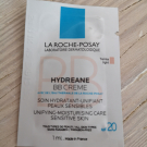 Swatch de Onneparlepaslabouchepleine : Hydreane BB Crème, La Roche-Posay