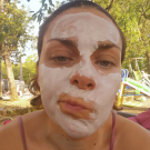 Swatch de Onneparlepaslabouchepleine : Lifting face mask, L'action Paris