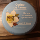 Swatch de Onneparlepaslabouchepleine : Baume réparateur après soleil, Corine de Farme