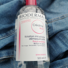 Swatch de Onneparlepaslabouchepleine : Créaline H2O Solution Micellaire Démaquillante, Bioderma