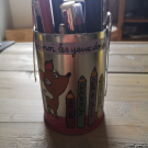 Swatch de Onneparlepaslabouchepleine : Pot à crayons, La chaise longue