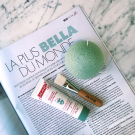 Swatch de girlysweaty : Masque Vert Cataplasme, Akane