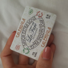 Swatch de MRS.ADB : Savon calendula, La Fare 1789 en Provence