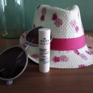 Swatch de Anne-maman-et-coquette : Rêve de miel Stick à Lèvres Hydratant, Nuxe