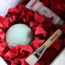 Swatch de Lorange : Masque Vert Cataplasme, Akane