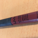 Swatch de Nadou67 : Soft matte lip cream, NYX