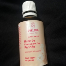 Swatch de Testeusebeauteparty : Huile de massage du périnée, Weleda