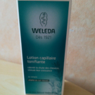 Swatch de Adela65 : Lotion capillaire tonifiante au romarin, Weleda