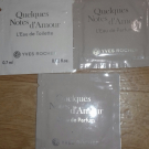 Swatch de Juju52 : Eau de Parfum Quelques Notes d'Amour, Yves Rocher